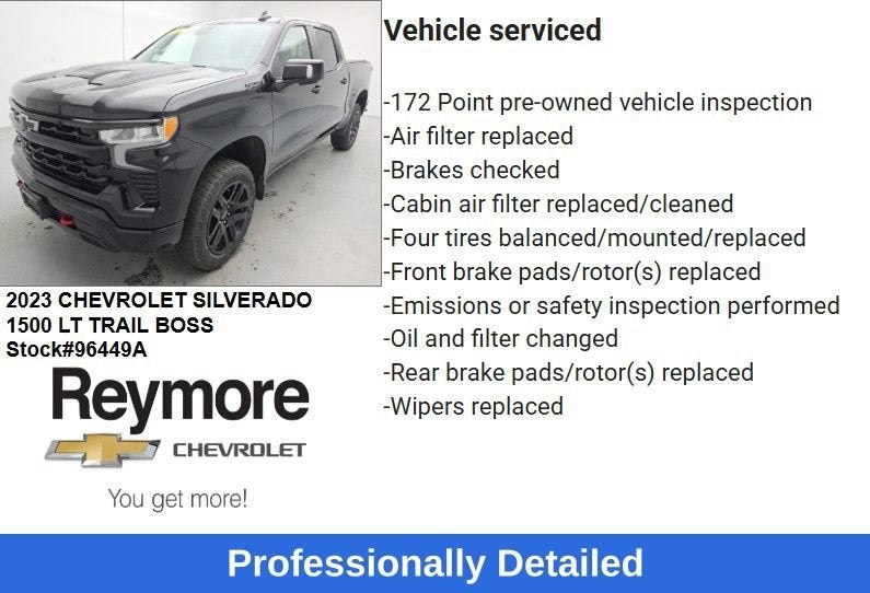 2023 Chevrolet Silverado 1500 LT Trail Boss