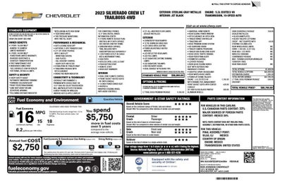 2023 Chevrolet Silverado 1500 LT Trail Boss
