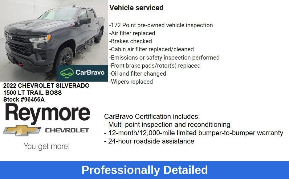 2022 Chevrolet Silverado 1500 LT Trail Boss