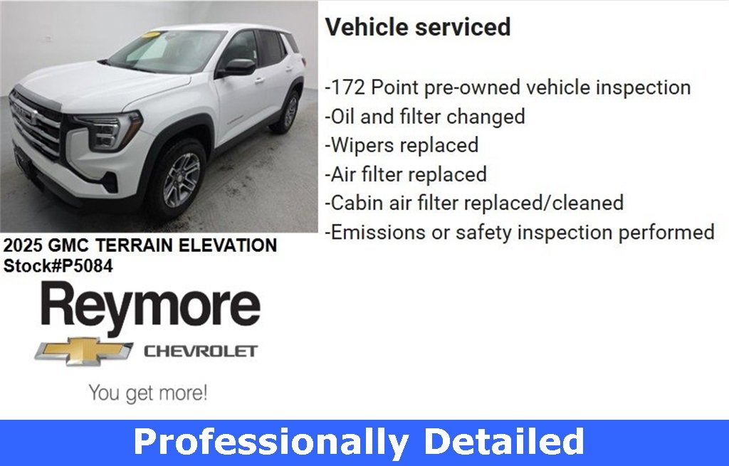 2025 GMC Terrain Elevation
