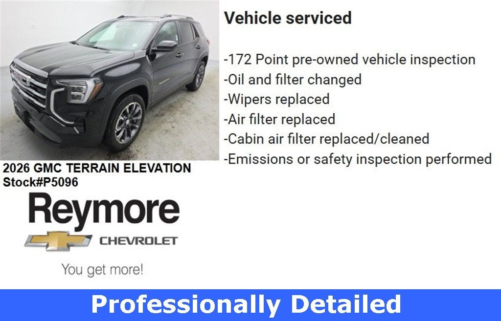 2026 GMC Terrain Elevation