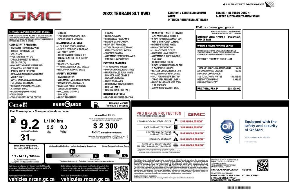 2023 GMC Terrain SLT