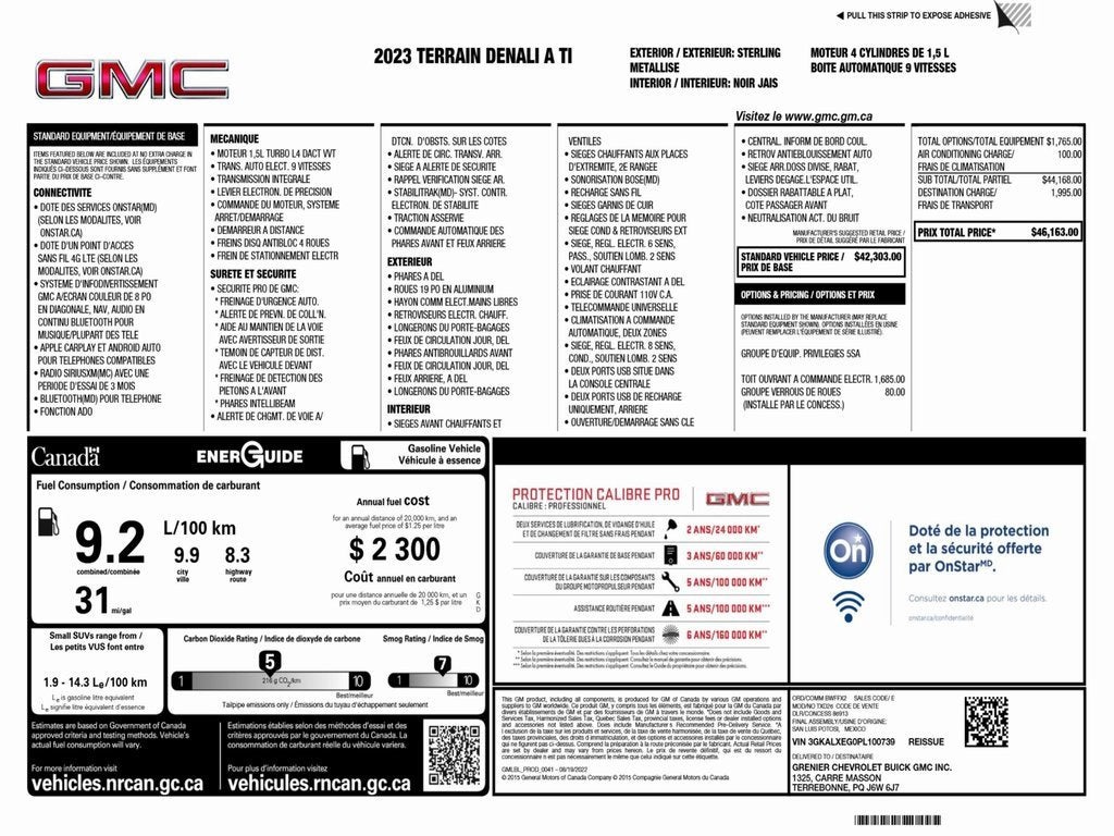 2023 GMC Terrain Denali