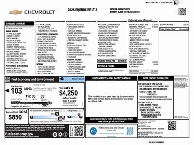 2026 Chevrolet Equinox EV LT