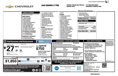 2026 Chevrolet Equinox LT