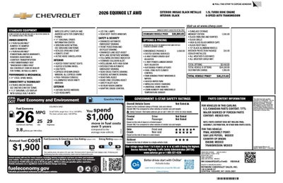 2026 Chevrolet Equinox LT