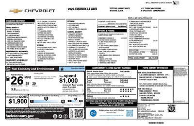 2026 Chevrolet Equinox LT