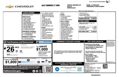 2027 Chevrolet Equinox LT