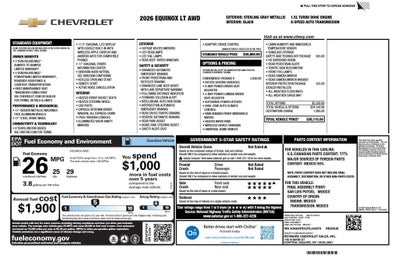 2026 Chevrolet Equinox LT