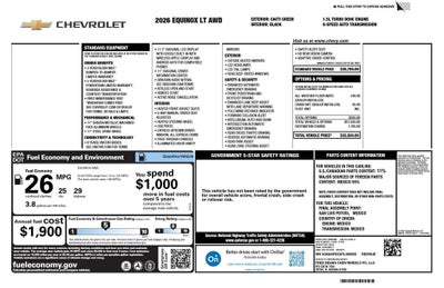 2026 Chevrolet Equinox LT
