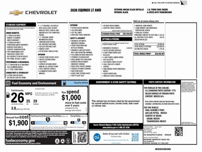 2026 Chevrolet Equinox LT
