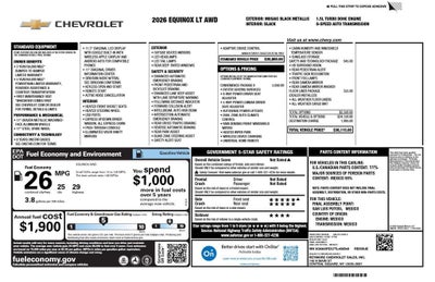 2026 Chevrolet Equinox LT