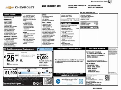 2026 Chevrolet Equinox LT