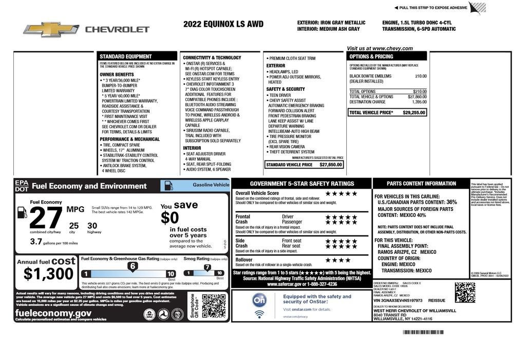 2022 Chevrolet Equinox LS