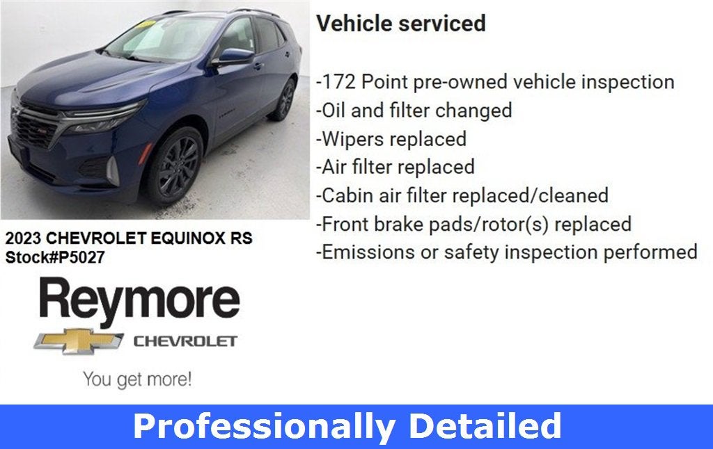 2023 Chevrolet Equinox RS