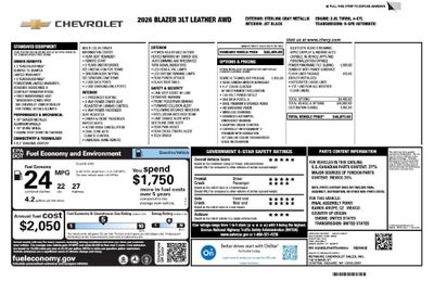2026 Chevrolet Blazer 3LT