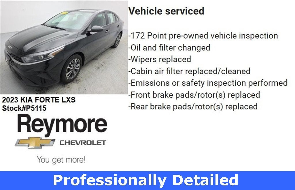 2023 Kia Forte LXS