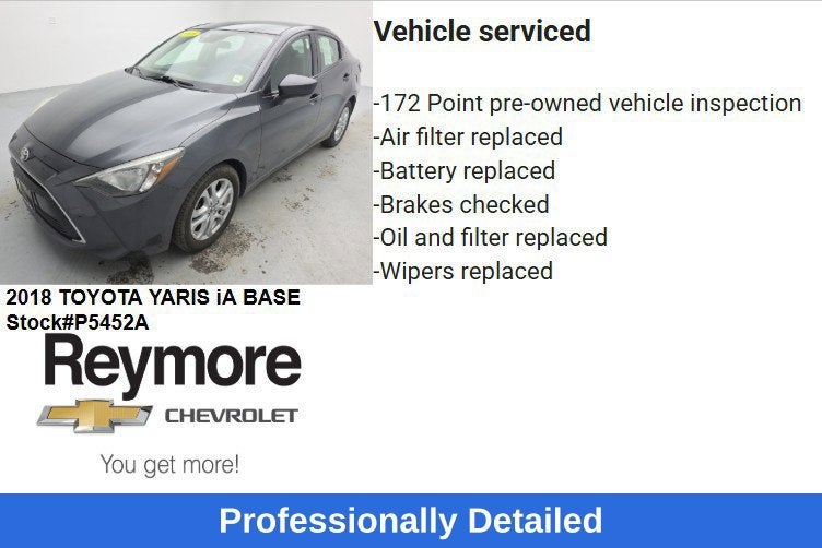 2018 Toyota Yaris iA iA