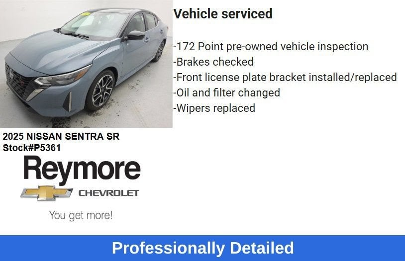 2025 Nissan Sentra SR