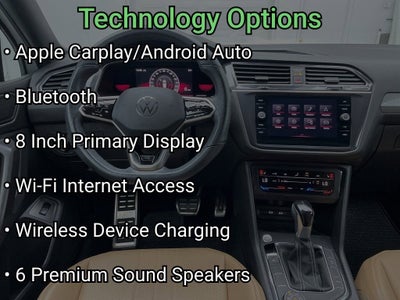 2022 Volkswagen Tiguan 2.0T SE R-Line Black