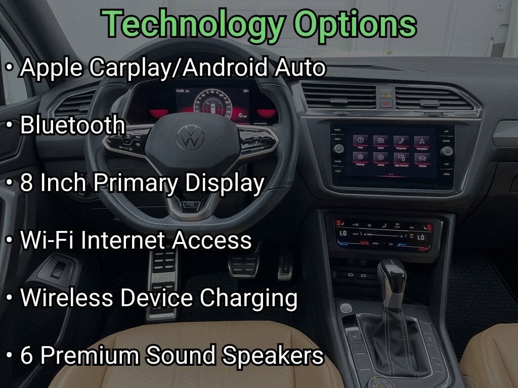 2022 Volkswagen Tiguan 2.0T SE R-Line Black