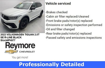 2022 Volkswagen Tiguan 2.0T SE R-Line Black
