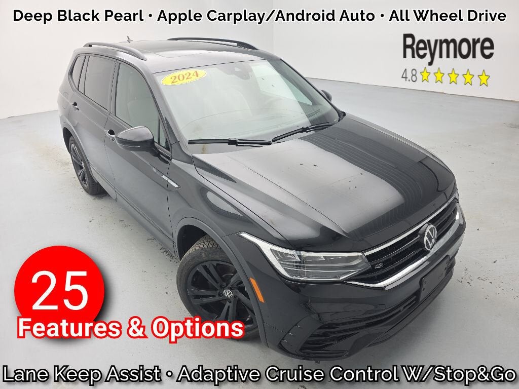 2024 Volkswagen Tiguan 2.0T SE R-Line Black