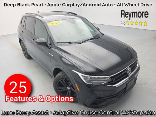 2024 Volkswagen Tiguan 2.0T SE R-Line Black