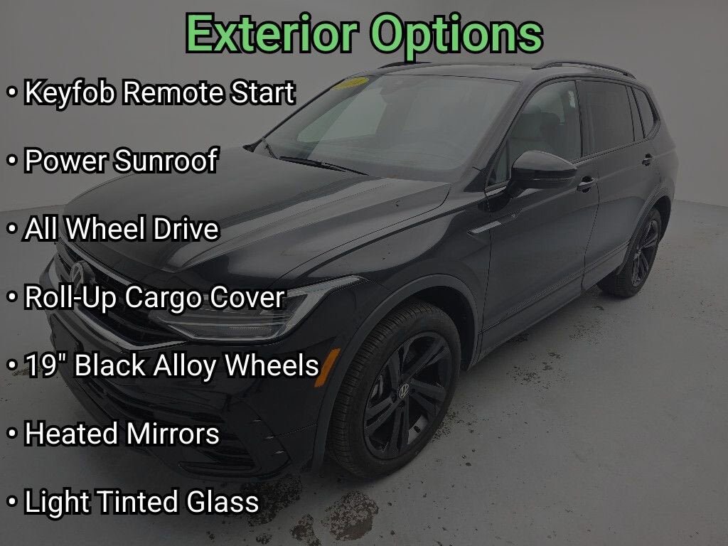 2024 Volkswagen Tiguan 2.0T SE R-Line Black