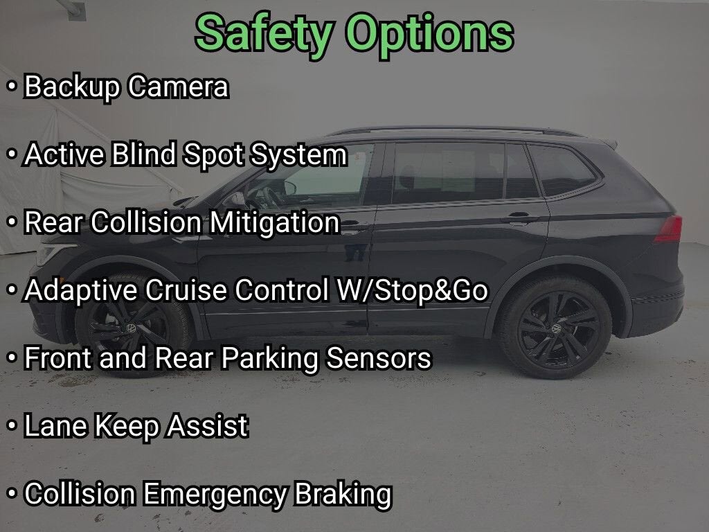 2024 Volkswagen Tiguan 2.0T SE R-Line Black