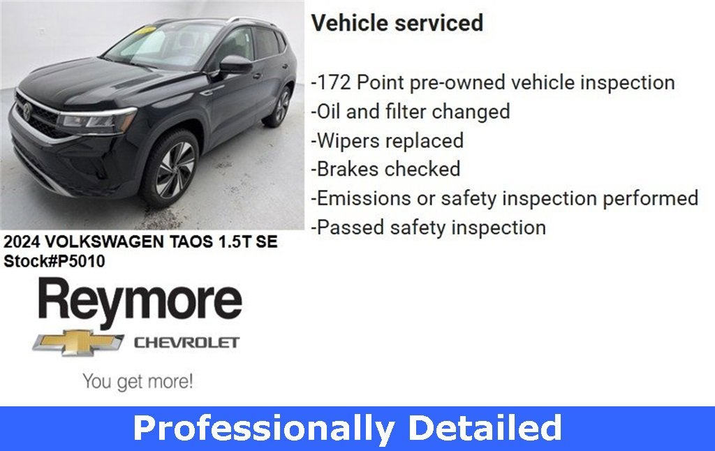 2024 Volkswagen Taos 1.5T SE