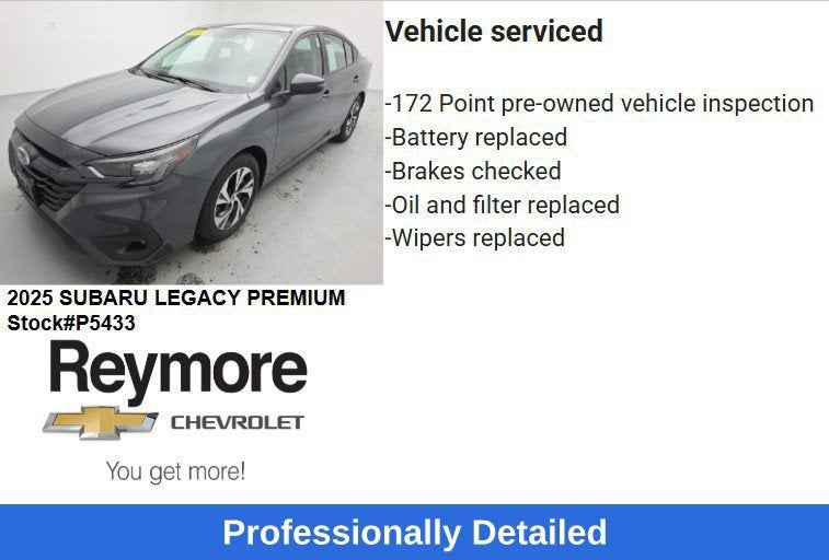 2025 Subaru Legacy Premium