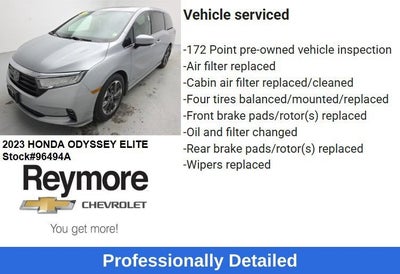 2023 Honda Odyssey Elite