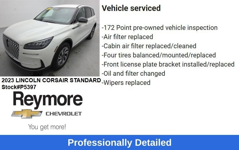 2023 Lincoln Corsair Standard