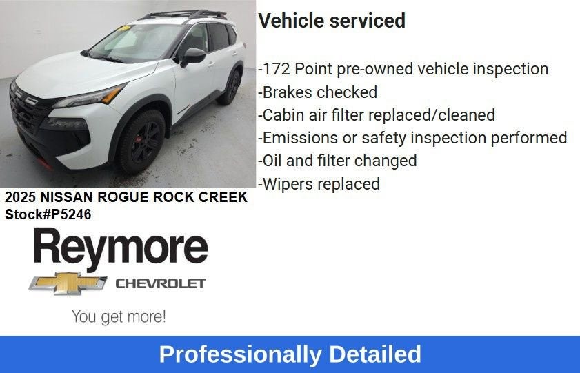 2025 Nissan Rogue Rock Creek