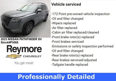 2023 Nissan Pathfinder SV 4WD