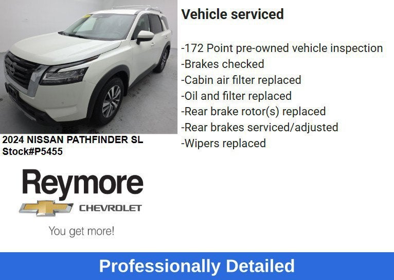 2024 Nissan Pathfinder SL 4WD