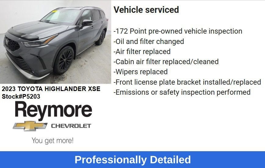 2023 Toyota Highlander XSE