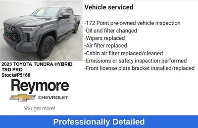 2023 Toyota Tundra Hybrid TRD Pro