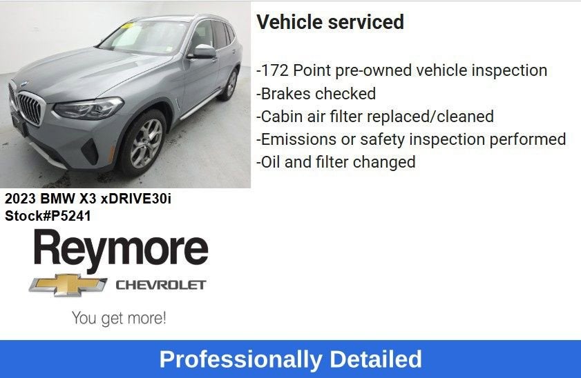 2023 BMW X3 xDrive30i
