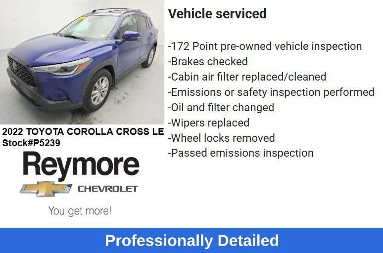 2022 Toyota Corolla Cross LE