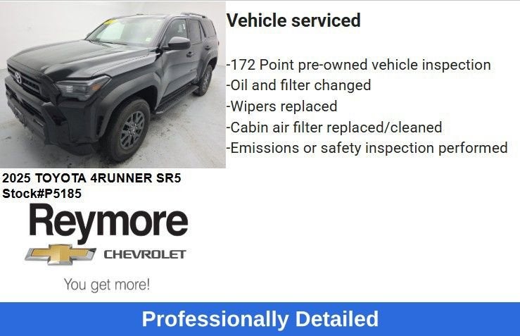 2025 Toyota 4Runner SR5