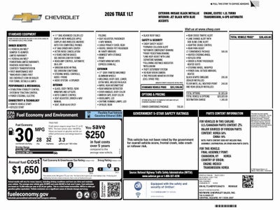 2026 Chevrolet Trax LT