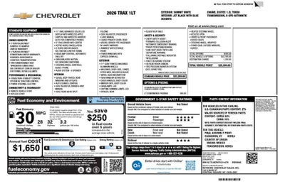 2026 Chevrolet Trax LT