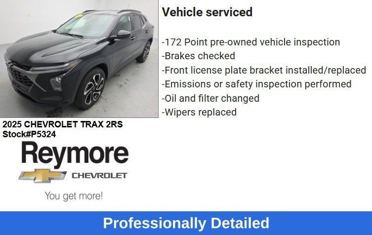 2025 Chevrolet Trax 2RS