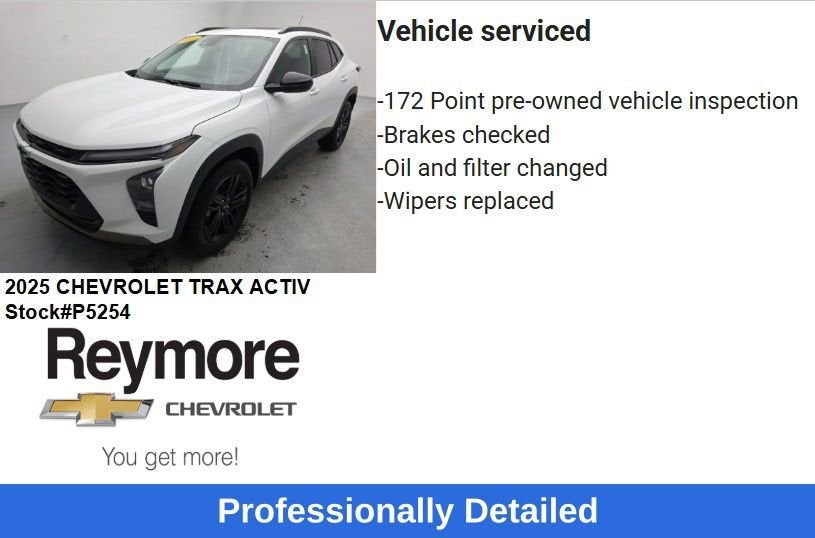 2025 Chevrolet Trax ACTIV