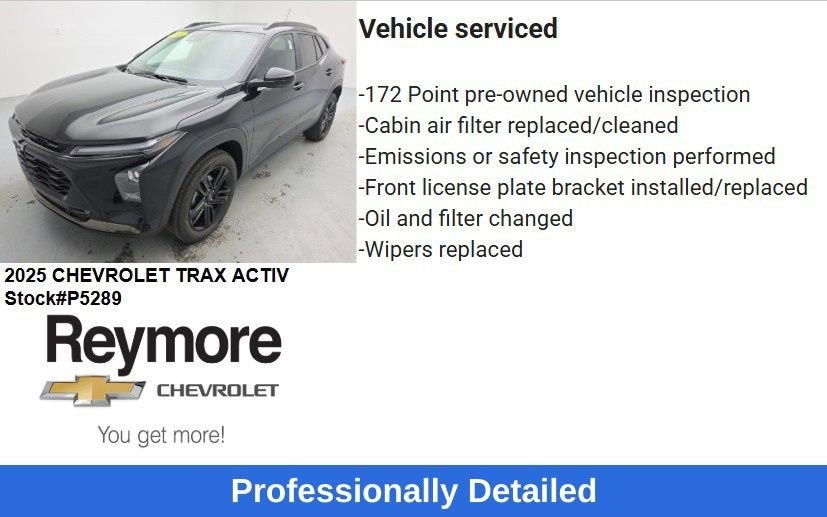 2025 Chevrolet Trax ACTIV