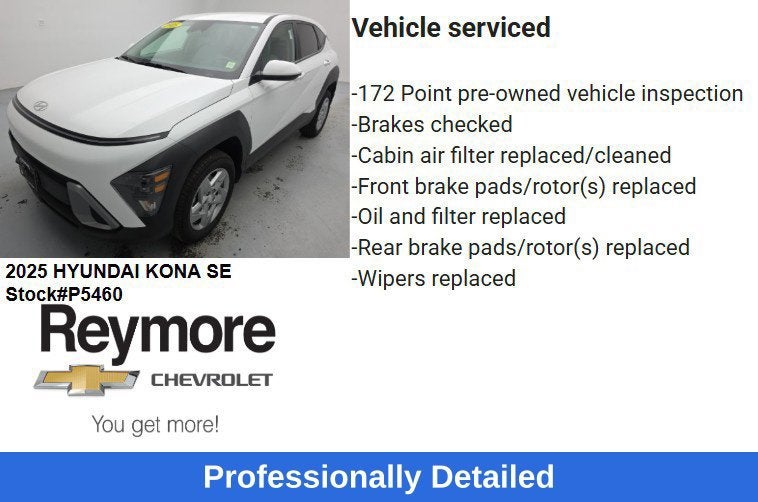 2025 Hyundai Kona SE