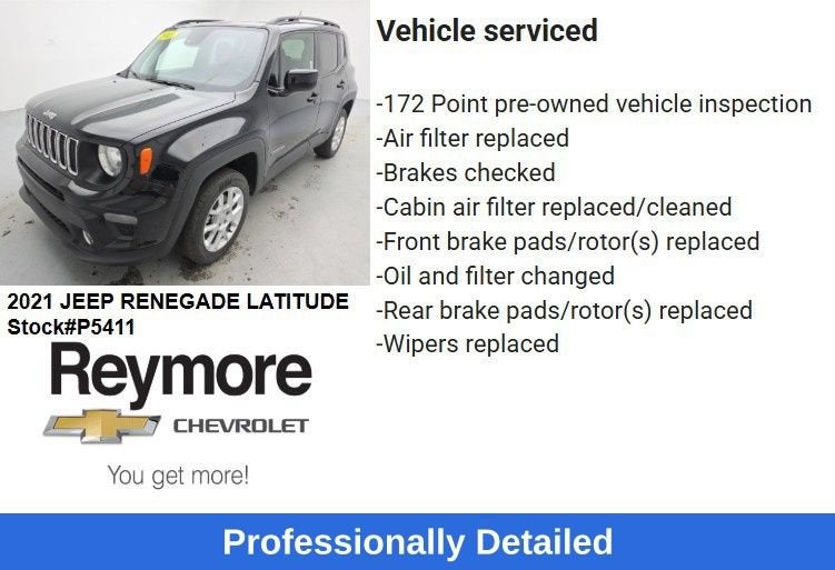 2021 Jeep Renegade Latitude 4x4