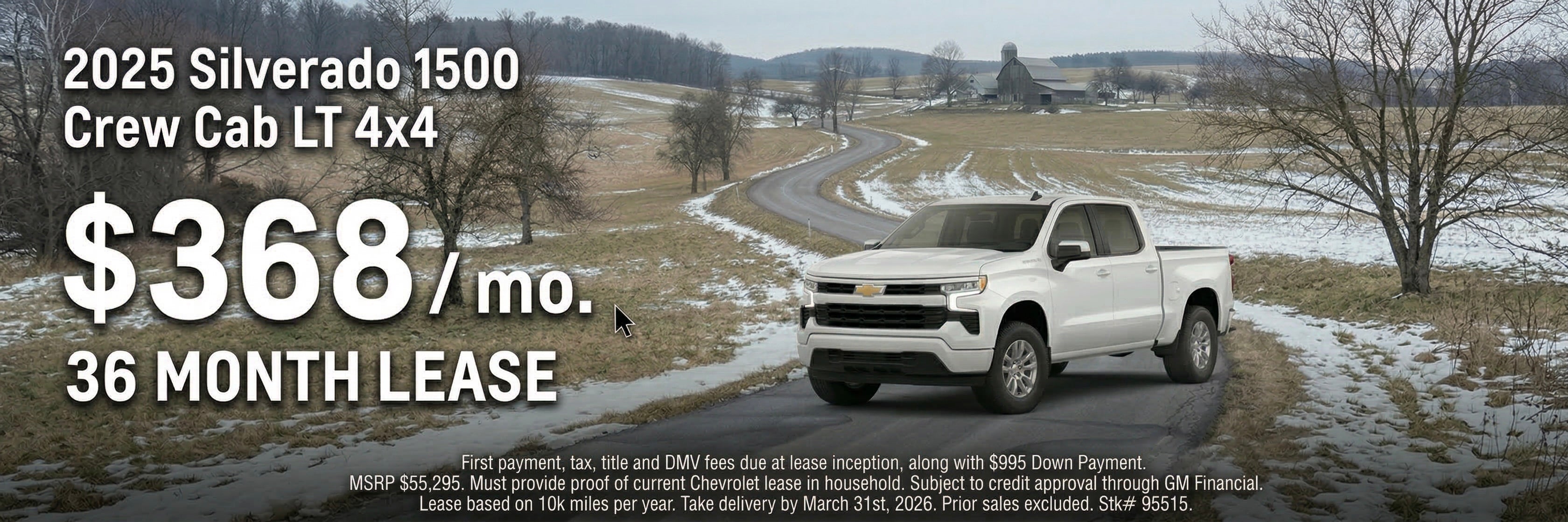 2025 Chevrolet Silverado 1500 Lease Offer New York